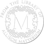 Custom Made Home Book Embossed Stamp - Elegant Desk Monogram Library Embosser for Islamic Cultural Center Members - Personalized Custom Book Embossed Stamp for Home Office and Library Use - Image 4