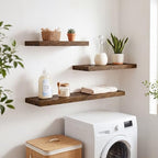RICHFOCUS Long Floating Shelves for Wall 1Pack|Rustic Brown|40" Lx8 D - Image 6