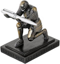 Knight Pen Holder Desk Organizers and Accessories as Gift Iron by Amoysanli