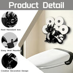 Dragon Toilet Paper Holder Wall Mount/Stand for Extra 8 Rolls - Image 3