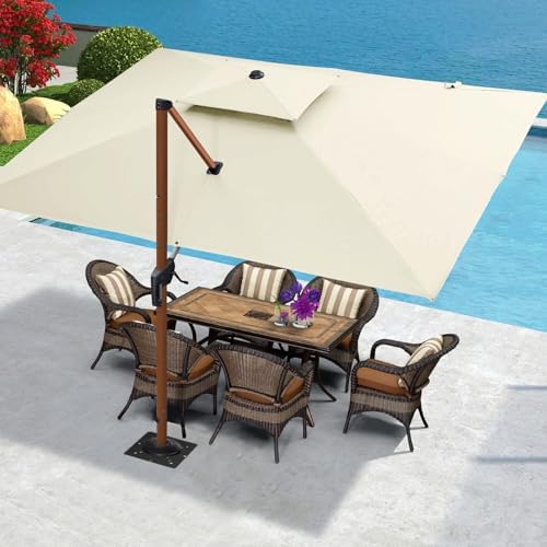 In-ground Umbrella Base with Umbrella Stand Tube Hanging Parasol Stand Holder Stainless Steels Outdoor Umbrella Base, Black - Image 2