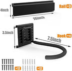 TORACK Bike Storage Rack, 6 Bike Rack Wall Mount Home and Garage Organizer - Image 6