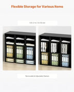 VEVOR Wood Literature Organizer, 36 Compartments, Mailboxes Slot with Removable Shelves, File Sorter for Office, Home, Classroom, or Mailrooms Organization, Black - Image 5