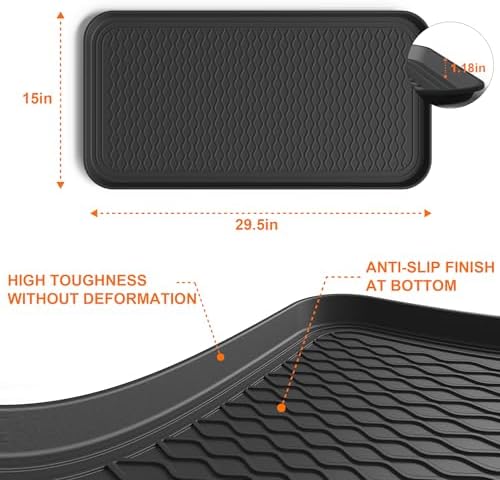 Boot Trays for Entryway, Multifunctional Shoe Mat with Boot Jack and Shoe Horn, Kits for Entryway Muddy Shoes Storage - Image 2