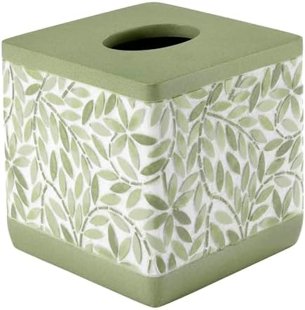 Avanti Linens - Tissue Box Cover, Standard Size Tissue Holder for Home - Image 5
