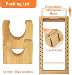 Bamboo Pots and Pans Organizer under Cabinet - Image 4