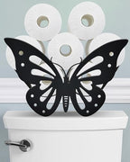 Butterfly Toilet Paper Holder Stand, Cute Decor Toilet Paper Storage by Wigag