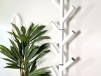 Premium Racks Coat Rack & Hat Rack – Modern Design – Wall Mounted – Stylish – (White) - Image 2