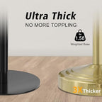 Hoimpro Hand Towel Holder Stand Bathroom Countertop Towel Bar Rack Gold - Image 4