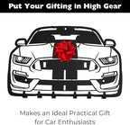 MOOH Key Holder for Wall - Metal Automotive Key Holder With 6 Hooks - Unique Car Gift for Men, Women, Car Lovers & Enthusiasts - Cool Man Cave Decor (Ford Mustang 2021, Black) - Image 5
