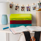 IRIS USA File Box |Made in USA| Fits 8.5"x11" A4 Paper, (6-Pack) - Multi - Image 2
