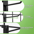 100 Pcs Gridwall Hooks, 4 Inch Grid Wall Hook Display for Gridwall Panel - Image 3