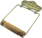 Renovators Supply Toilet Paper Holder - Antique Wall Mount Toilet Paper Holder - Sanitary Paper Holder - Vintage Bathroom Decor - Colonial Tissue Holder - Antique Brass, Victorian, Pack of 1 - Image 3
