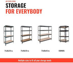 AR Shelving Garage Series Metal Corner Shelf, 24in., 500-Lb. Capacity per Level - Image 4