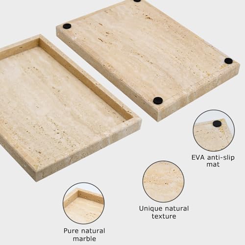 Travertine Tray,Bathroom Vanity Tray - Image 2