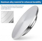 12 Inch Heavy Duty Lazy Susan Turntable, 360° Smooth Rotating Dual Surface Metal Turntable for Kitchen Counter,Cake Decorating, Craft, Display – Aluminum Alloy Spinning Tray - Image 2
