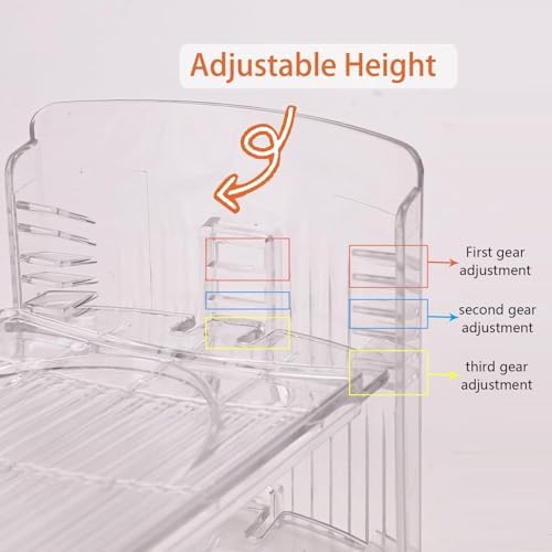 20 Pack Shoe Slots Organizer Adjustable Level Shoe Stacker Holder Storage Space Saving Sneakers Display Tray Rack for Closet (Transparent, 20 Pack) - Image 2