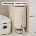 UFORU Rice Dispenser 23-25 LB,Airtight Storage Container,Measuring Cup - Image 4