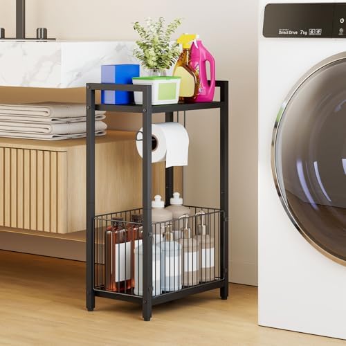 IBUYKE Toilet Paper Holder Stand Bathroom Tissue Roll Dispenser UTLJ020B - Image 4