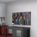 Ultrawall 4 Pcs Metal Pegboard Wall Panels, Peg Boards for Garage Tool Storage (Pack of 2) - Image 6
