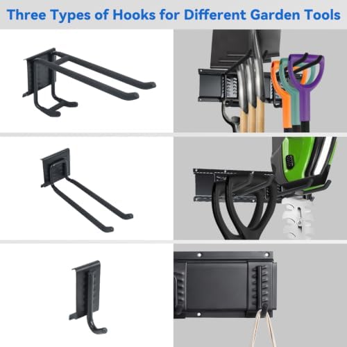 OTraki 63'' Garage Wall Tool Organizer Heavy Duty Steel Tool Storage Rack - Image 7