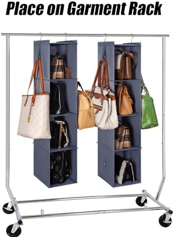 Bag Rack for Closet Storage Hanging Purse Organizer for Closet - Image 7