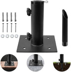 Bolt on Umbrella Base, In Ground Umbrella Stand for Lawn Concrete Mount by Lalafancy