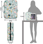 YOUSHARES Colored Pencil Case 220 Slots Pen Case Organizer With Handy Wrap & Zipper, Multilayer Holder for Prismacolor Colored Pencils & Gel Pen (Ice-Cream) - Image 6