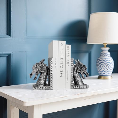 Book Ends for Shelves to Hold Books Heavy Duty,Decorative Bookend - Image 2
