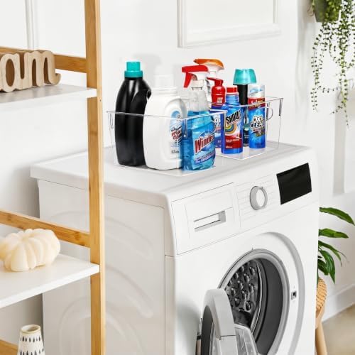 Sorbus Fridge Organizers and Storage, Clear Plastic Bins (Large, 2 Pack) - Image 5