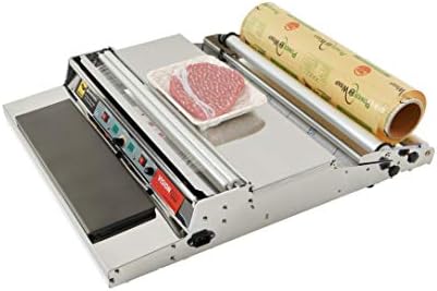 VisionTechShop VTH-500, 20 Inch / 500 mm Hand Wrapping Machine Film Wrapper for Food Packaging, Large Tray, MADE IN KOREA - Image 3