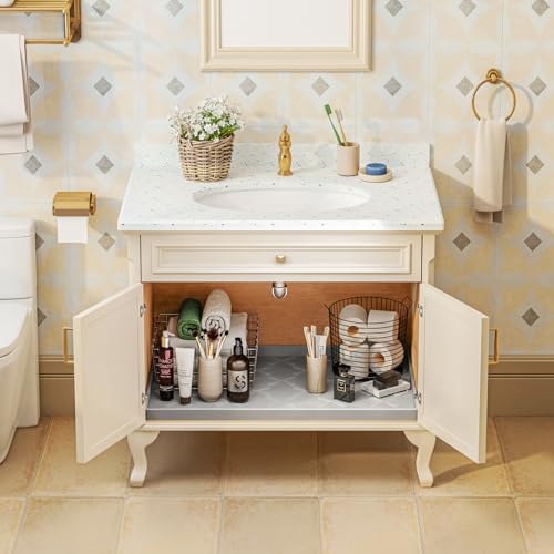 SIKADEER Waterproof Under Sink Mat 19" x 19" Silicone Mat Cabinet Protector - Image 2
