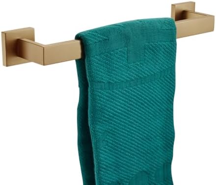 KOKOSIRI 16-Inch Towel Bar for Bathroom Wall Kitchen Towels Holder Wall Mount SUS304 Stainless Steel Towel Rack, Champagne Bronze B4003CPG-L16 by KOKOSIRI