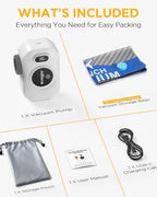 Vacuum Storage Bags, Vacuum Seal Bags for Clothing, Travel Vacuum Bags with Electric Pump, Space Saver Bags for Travel, Reusable Compression Bags, 18-Combo Set - Image 7