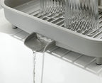 Joseph Joseph Duo Expandable Dish Drying Rack, Gray, 2-Tier - Image 5