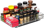 Pull-Out Cabinet Spice Rack Organizer, 18 ⅜"W x 10 ½"D x 2 ¾"H - Image 6