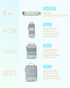 BAGSMART Compression Packing Cubes for Travel Essentials - Image 2
