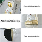 Space Bookends for Kids Room Nursery, Astronaut Themed Decor - Image 4