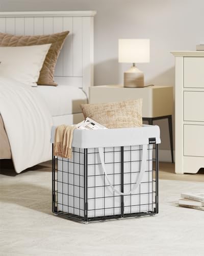 SONGMICS Laundry Hamper, Collapsible, 11 Gal. (50L) - Image 3