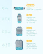 BAGSMART Compression Packing Cubes for Travel Essentials - Image 3