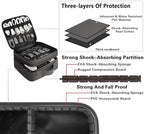 MATEIN Cord Organizer Bag with Adjustable Divider, DJ Electronic Storage - Image 4