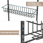 ElegantArray 8-Tier Pantry Door Organizer, Black - Image 6