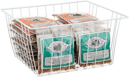 Freezer Storage Organizer Baskets, Household Refrigerator Chest Organization with Built-in Handles for Cabinets, Pantry, Closets, Bedrooms - Image 2