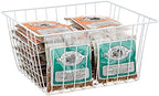 Freezer Storage Organizer Baskets, Household Refrigerator Chest Organization with Built-in Handles for Cabinets, Pantry, Closets, Bedrooms - Image 2