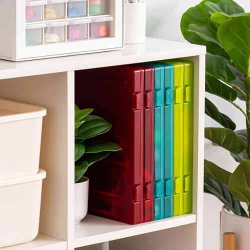 IRIS USA File Box |Made in USA| Fits 8.5"x11" A4 Paper, (6-Pack) - Multi - Image 4