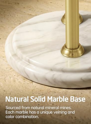 KES 29" H Anti-Wobble Toilet Paper Holder Stand with 3X Weighted Base - Image 3