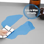 Under Sink Mat for Kitchen Waterproof, 40" x 19" Silicone Under Sink Liner Kitchen & Bathroom Cabinet Protector Mats, Heavy Duty Flexible Under Sink Drip Tray with Lip, Cool Grey - Image 5