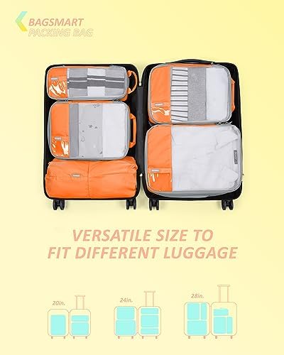 BAGSMART Compression Packing Cubes for Travel Essentials - Image 3
