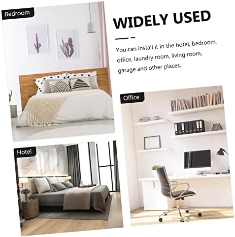 Wall Mounted Ironing Board Rack and Electric Iron Hanger White - Image 6