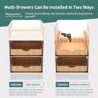 Pull Out Drawers for Kitchen Cabinets, Fully Assembled Wood Cabinet Pull Out Drawer, Pull Out Cabinet Organizer, Fast and Easy DIY Installation, 23”W x 21”D - Image 6